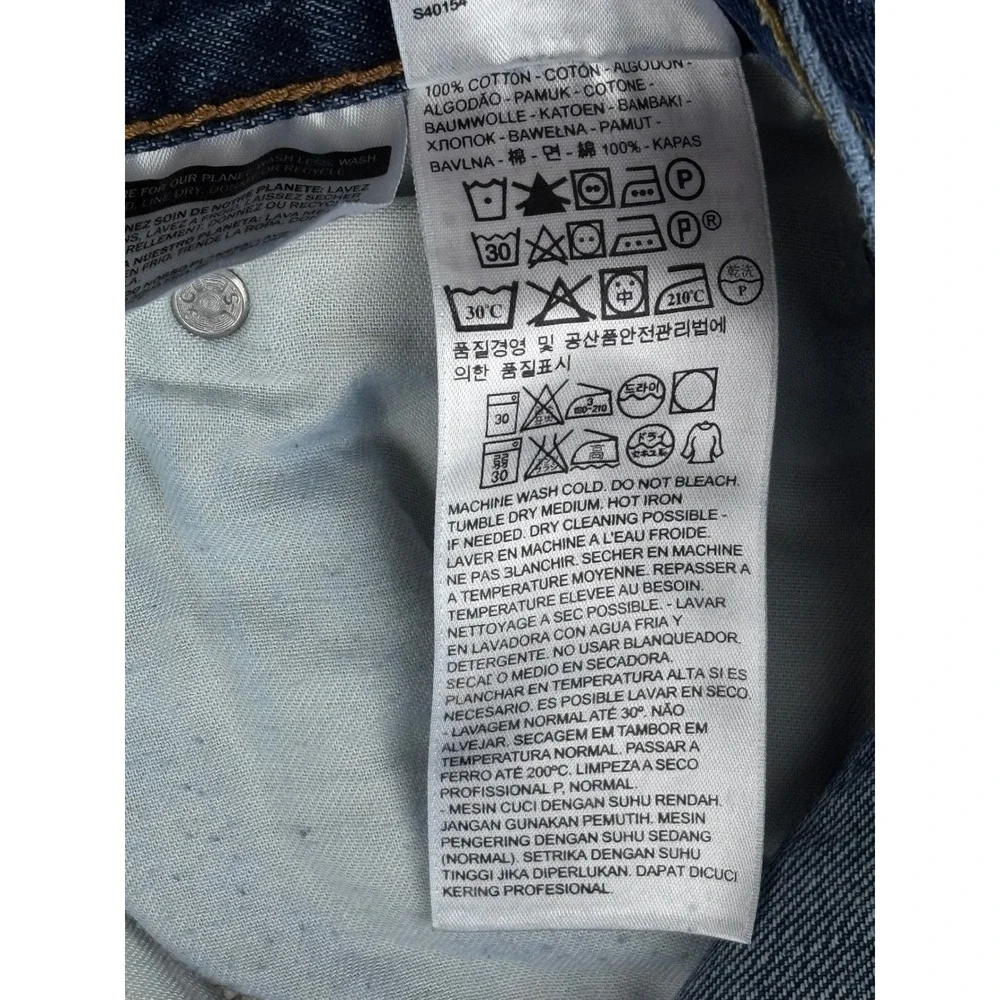 Levi's 550 Relaxed Fit Jeans Medium Wash Denim Everyday Pants‎ W36 L32